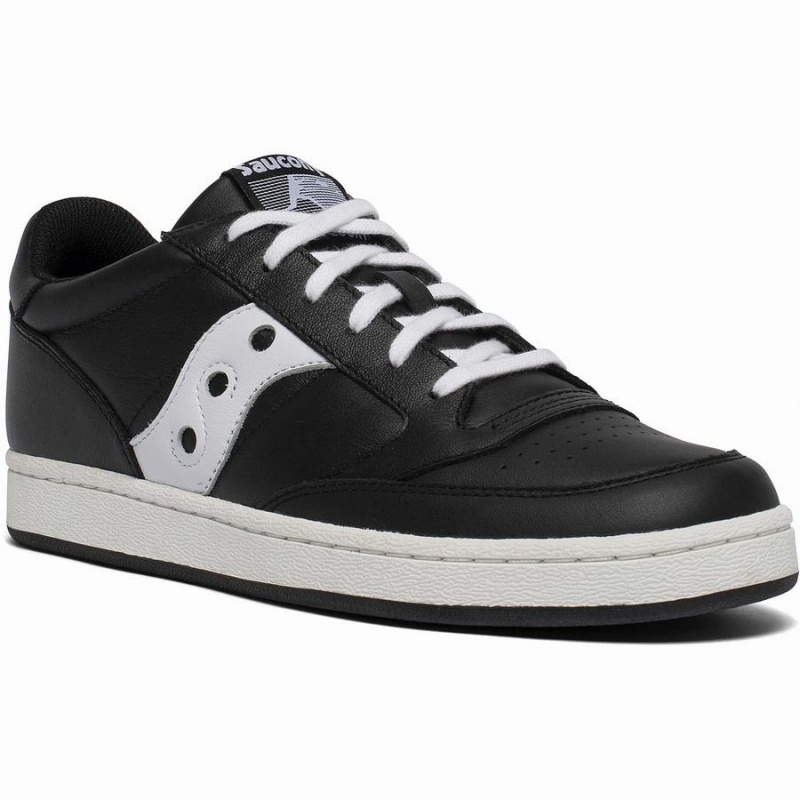 Black / White Saucony Jazz Court Men's Sneakers | Malaysia S63542-U58