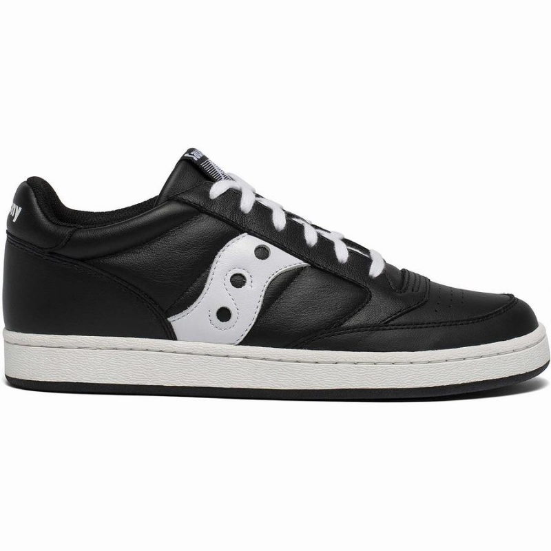 Black / White Saucony Jazz Court Men\'s Sneakers | Malaysia S63542-U58