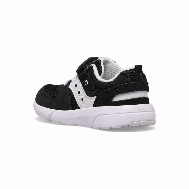 Black / White Saucony Jazz Lite 2.0 Sneaker Kids' Running Shoes | Malaysia S19348-Q85