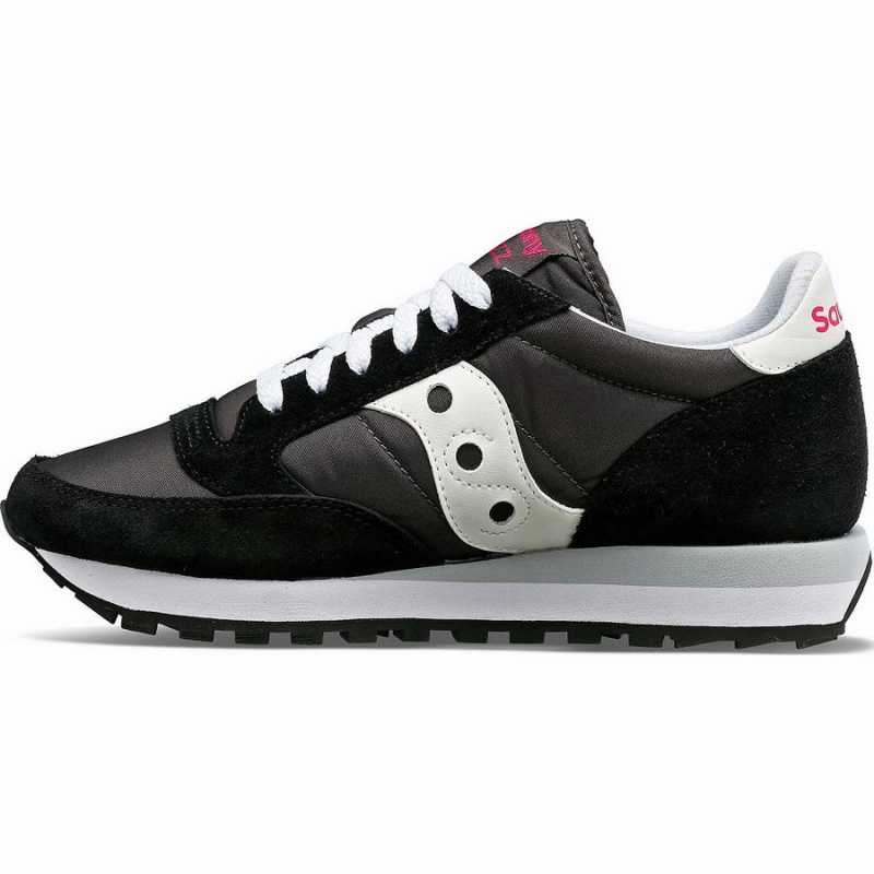 Black / White Saucony Jazz Original Women's Sneakers | Malaysia S71562-C14