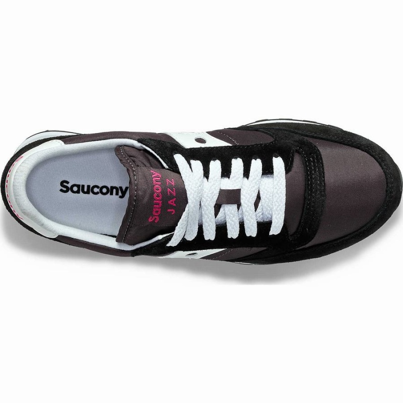 Black / White Saucony Jazz Original Women's Sneakers | Malaysia S71562-C14