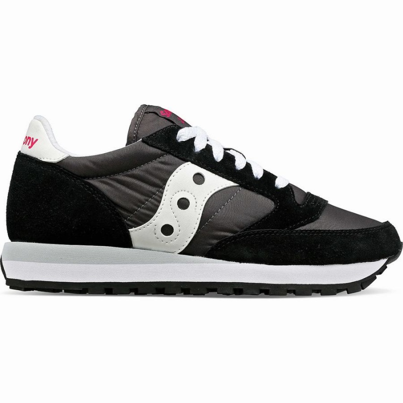 Black / White Saucony Jazz Original Women\'s Sneakers | Malaysia S71562-C14