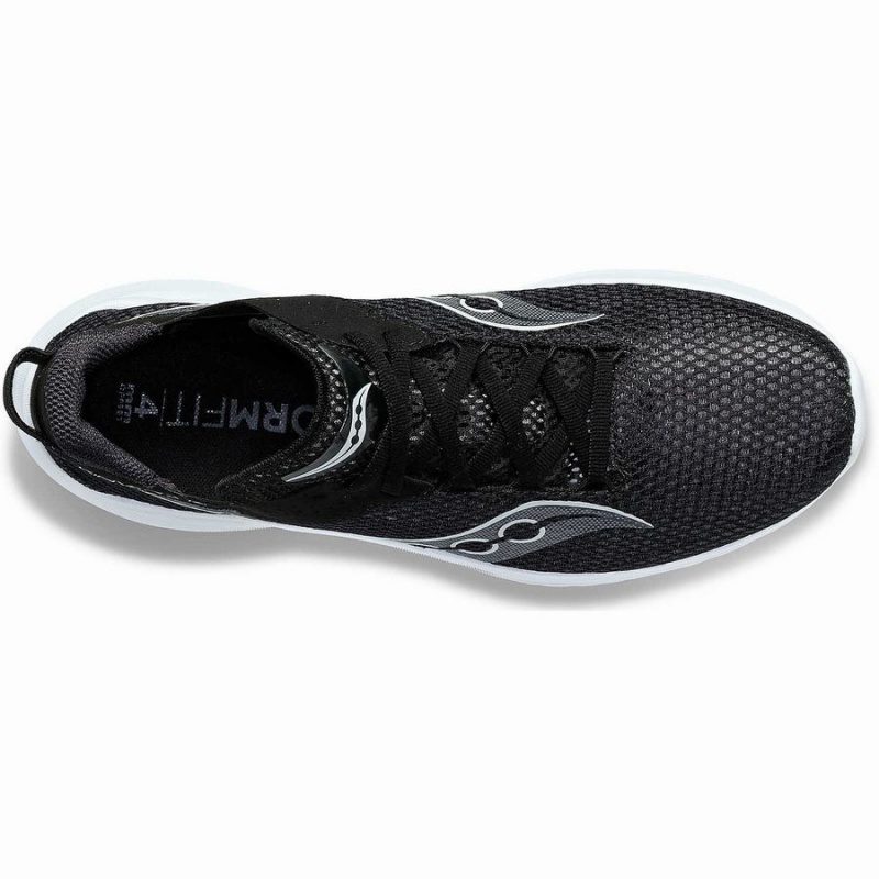 Black / White Saucony Kinvara 14 Women's Running Shoes | Malaysia S53907-J06