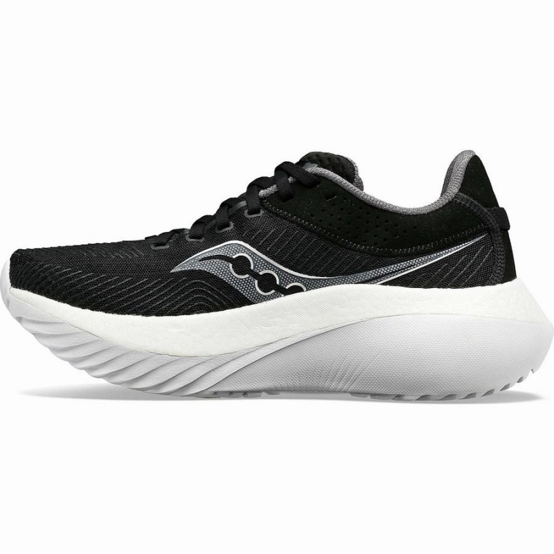 Black / White Saucony Kinvara Pro Wide Women's Running Shoes | Malaysia S84963-U18