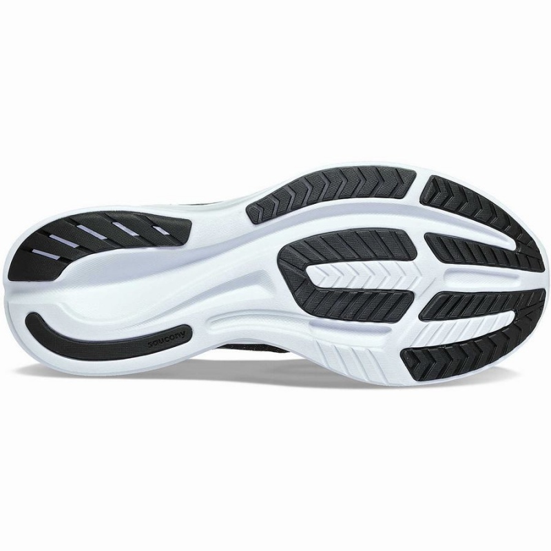 Black / White Saucony Ride 16 Men's Running Shoes | Malaysia S46832-A23