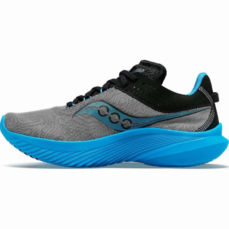 Blue Grey Saucony Kinvara 14 Men's Running Shoes | Malaysia S14687-D43