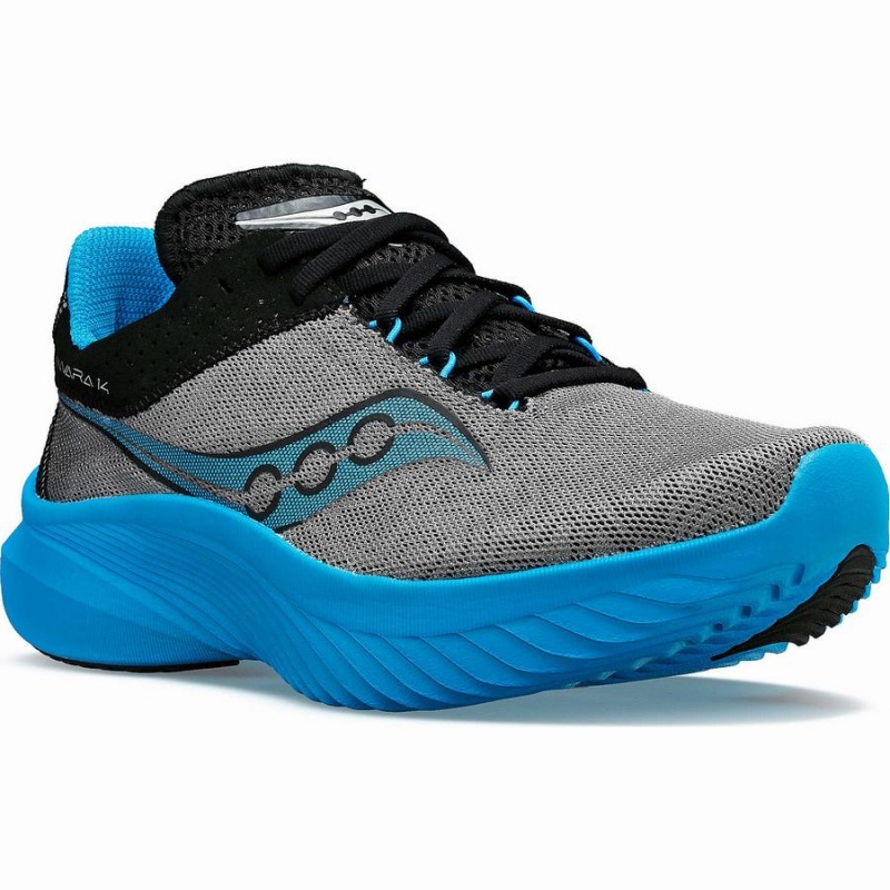 Blue Grey Saucony Kinvara 14 Men's Running Shoes | Malaysia S14687-D43