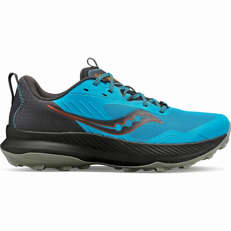 Blue Saucony Blaze TR Men\'s Trail Running Shoes | Malaysia S15720-S87