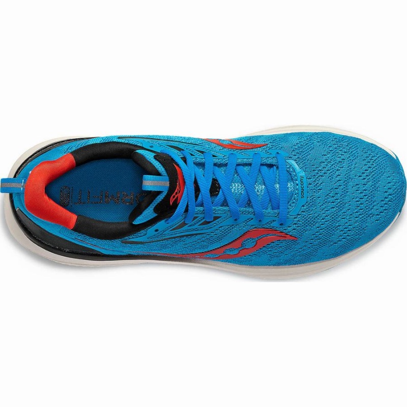 Blue Saucony Echelon 9 Men's Running Shoes | Malaysia S37659-Z07