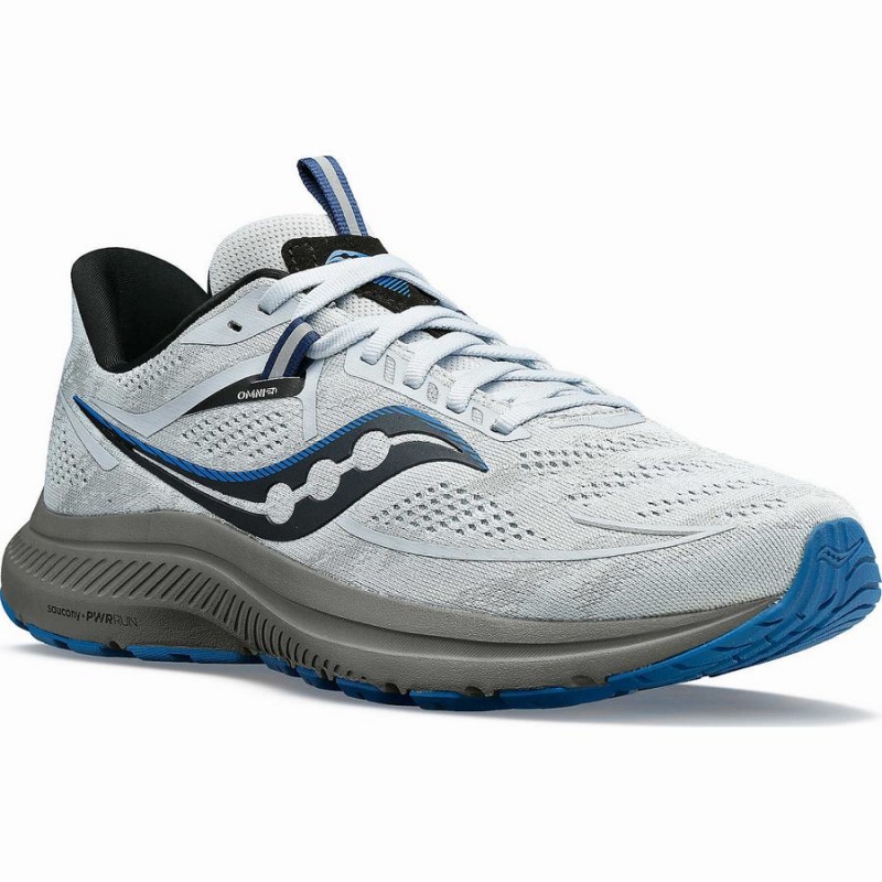 Blue Saucony Omni 21 Men's Running Shoes | Malaysia S46781-K87