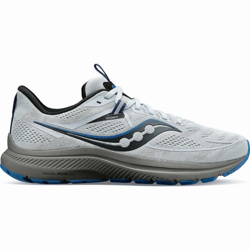 Blue Saucony Omni 21 Men\'s Running Shoes | Malaysia S46781-K87