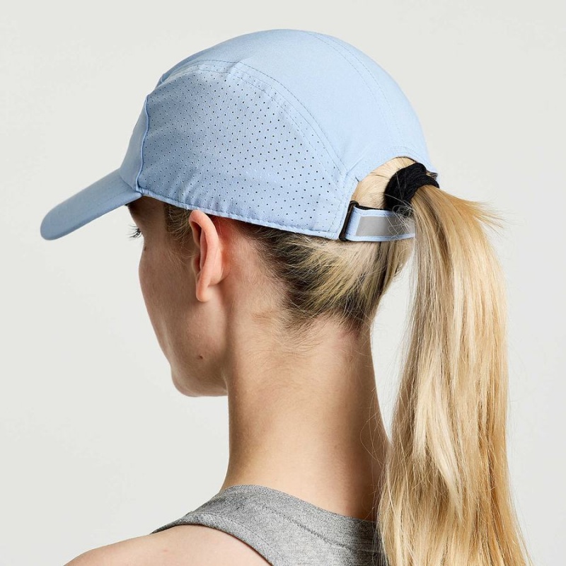 Blue Saucony Outpace Women's Hats | Malaysia S19236-T43