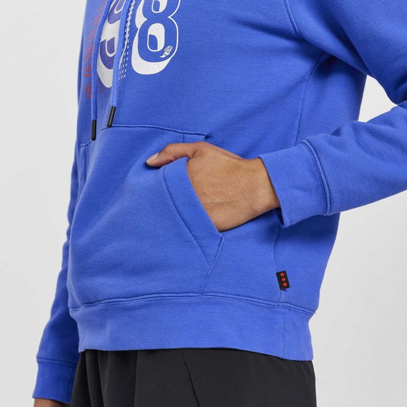 Blue Saucony Rested Women's Hoodie | Malaysia S50316-Z80