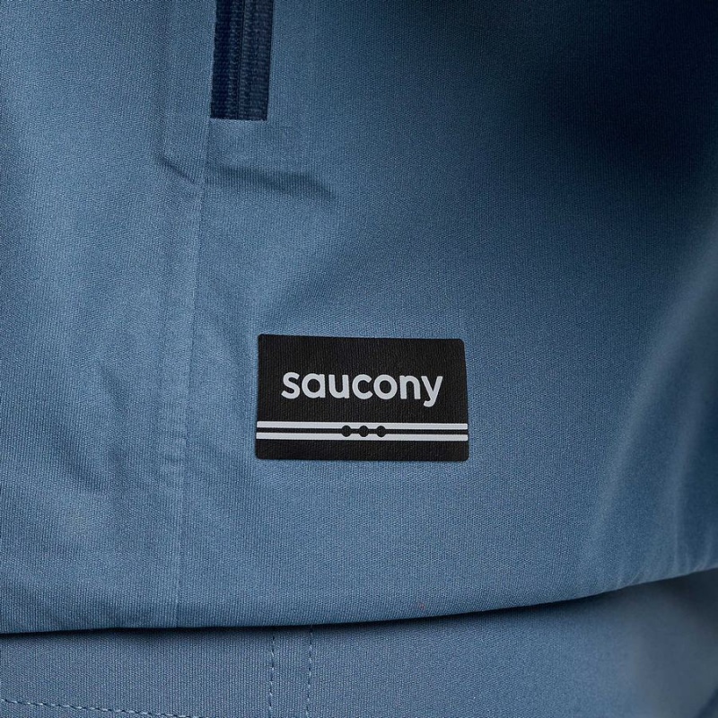 Blue Saucony Runshield Men's Jackets | Malaysia S05489-A52