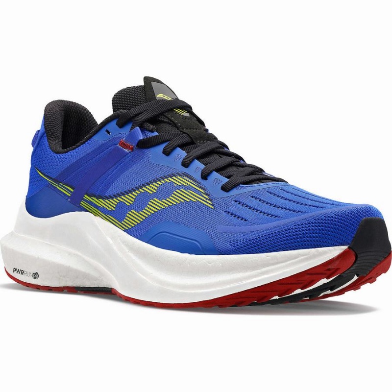 Blue Saucony Tempus Men's Running Shoes | Malaysia S02816-A70