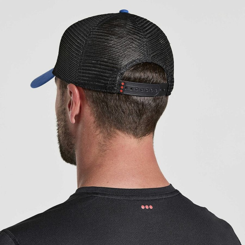 Blue Saucony Trucker Men's Hats | Malaysia S52647-S35