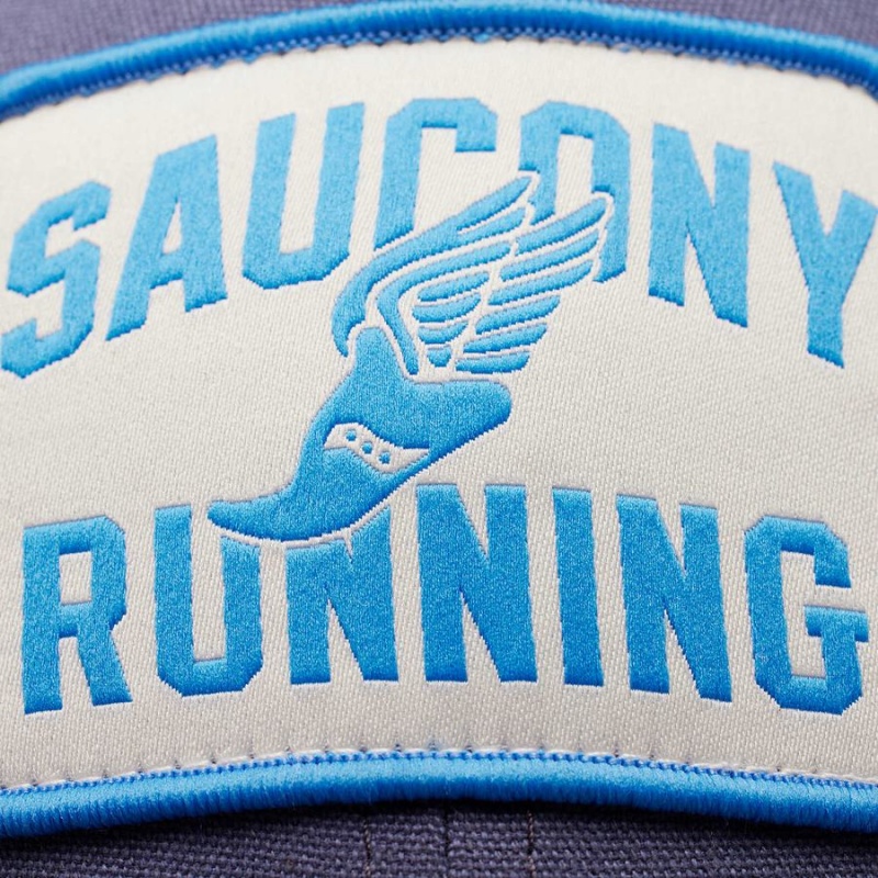 Blue Saucony Trucker Men's Hats | Malaysia S56901-L26