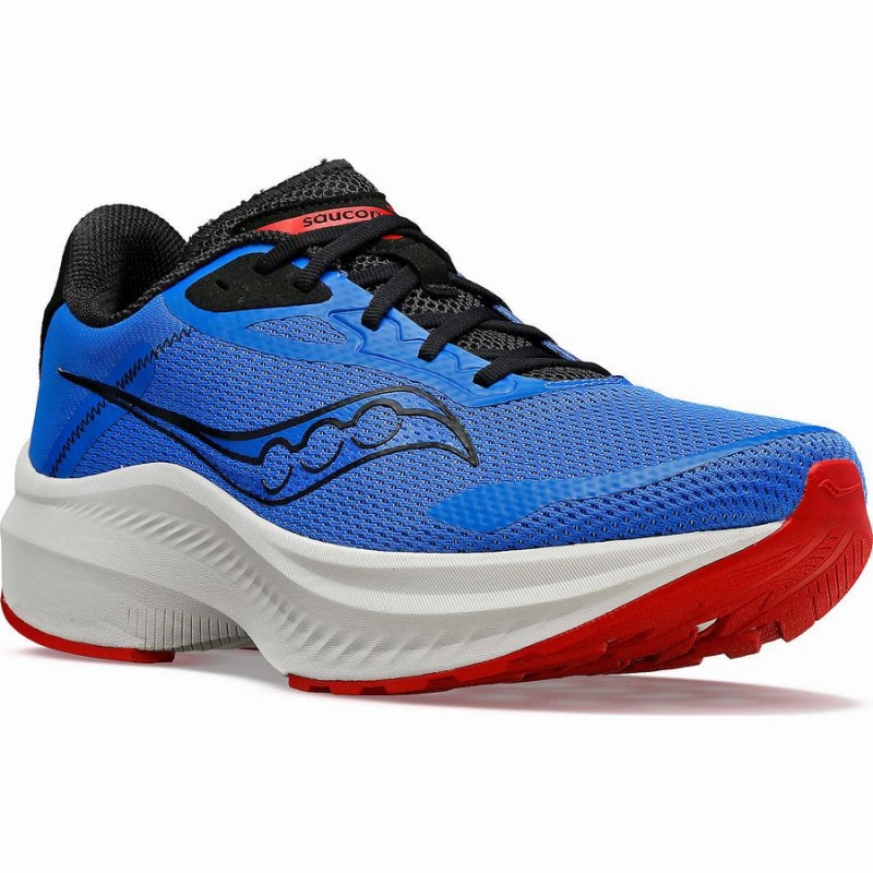 Blue / Black Saucony Axon 3 Men's Running Shoes | Malaysia S85271-L23