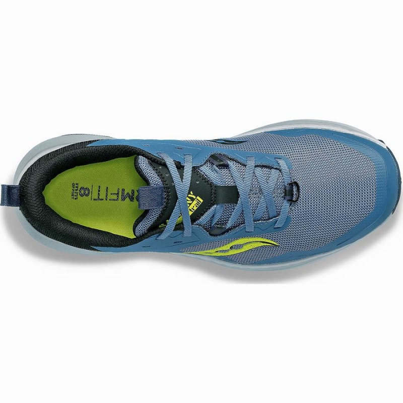 Blue / Black Saucony Blaze TR Men's Trail Running Shoes | Malaysia S51047-B79