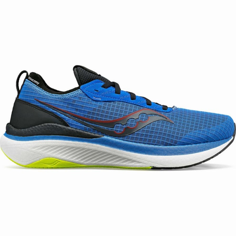 Blue / Black Saucony Freedom Crossport Men\'s Running Shoes | Malaysia S36094-C23