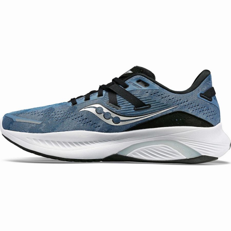 Blue / Black Saucony Guide 16 Men's Running Shoes | Malaysia S63159-A83