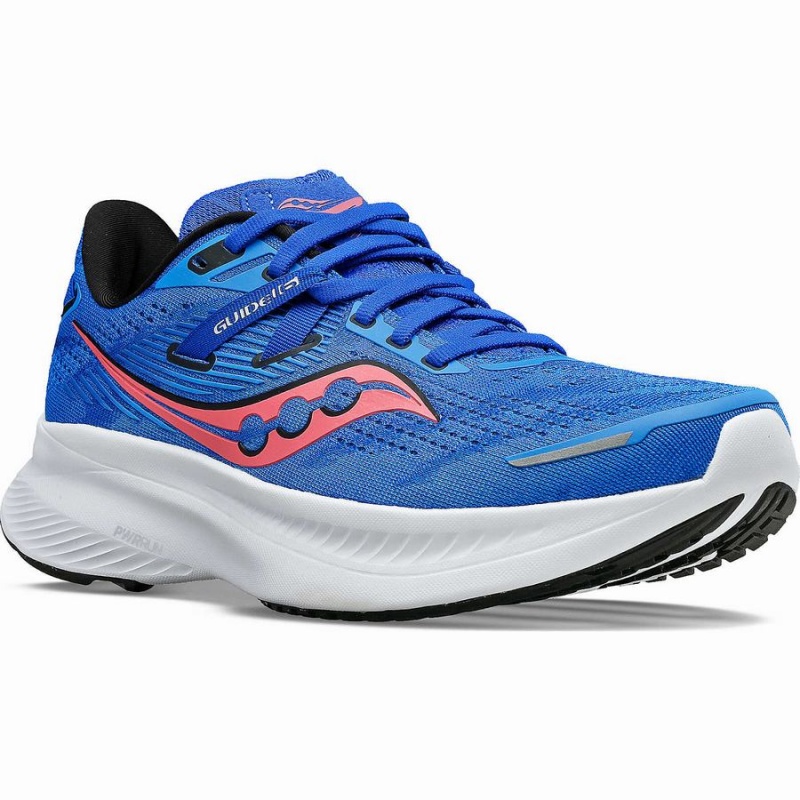 Blue / Black Saucony Guide 16 Women's Running Shoes | Malaysia S82795-U21