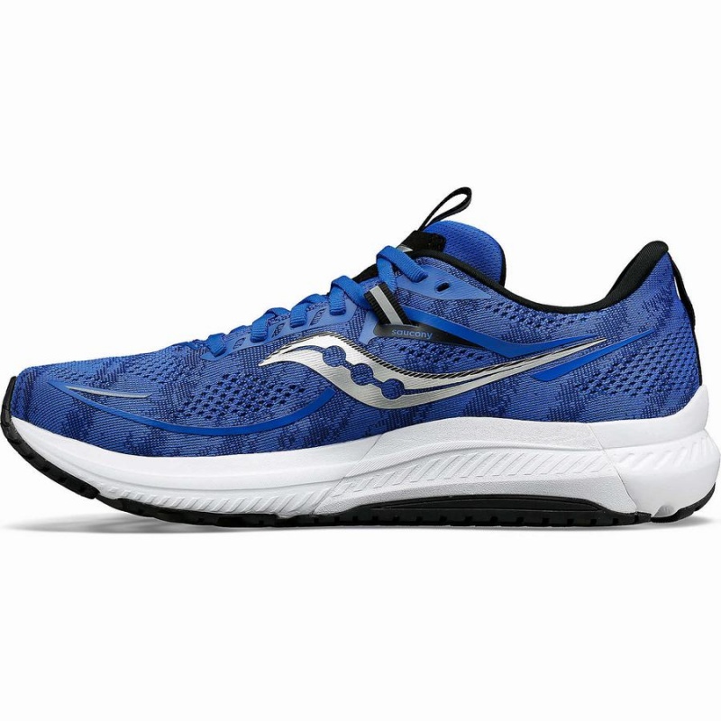 Blue / Black Saucony Omni 21 Men's Running Shoes | Malaysia S12095-E70