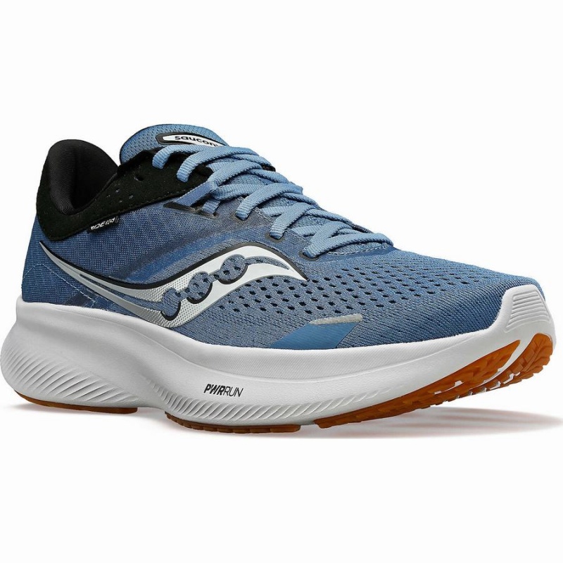 Blue / Black Saucony Ride 16 Men's Running Shoes | Malaysia S41806-V36