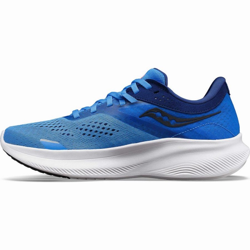 Blue / Black Saucony Ride 16 Women's Running Shoes | Malaysia S78401-C92