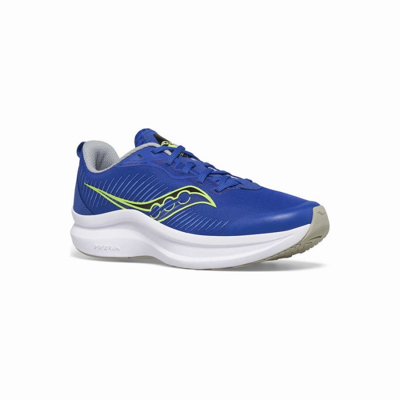 Blue / Green Saucony Endorphin KDZ Sneaker Kids' Running Shoes | Malaysia S49806-V13