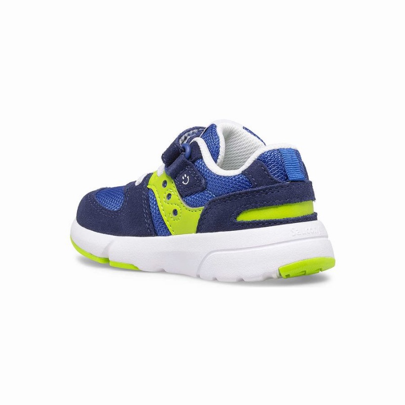 Blue / Green Saucony Jazz Lite 2.0 Sneaker Kids' Running Shoes | Malaysia S43217-W03