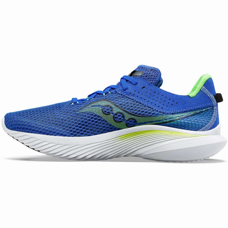 Blue / Green Saucony Kinvara 14 Men's Running Shoes | Malaysia S89471-T47