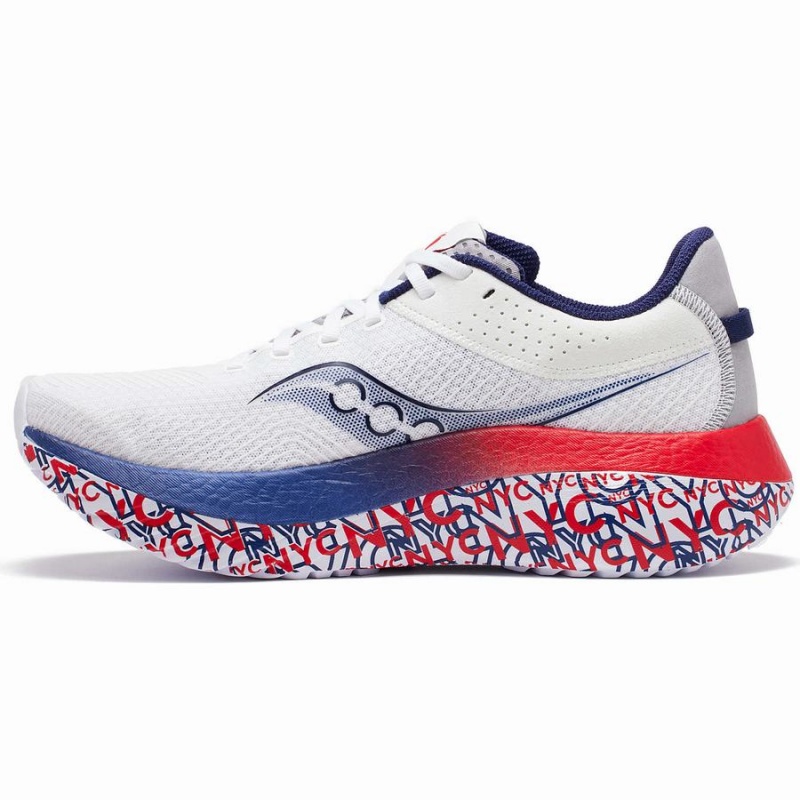 Blue / Navy Saucony NYC Kinvara Pro Men's Running Shoes | Malaysia S68129-G17