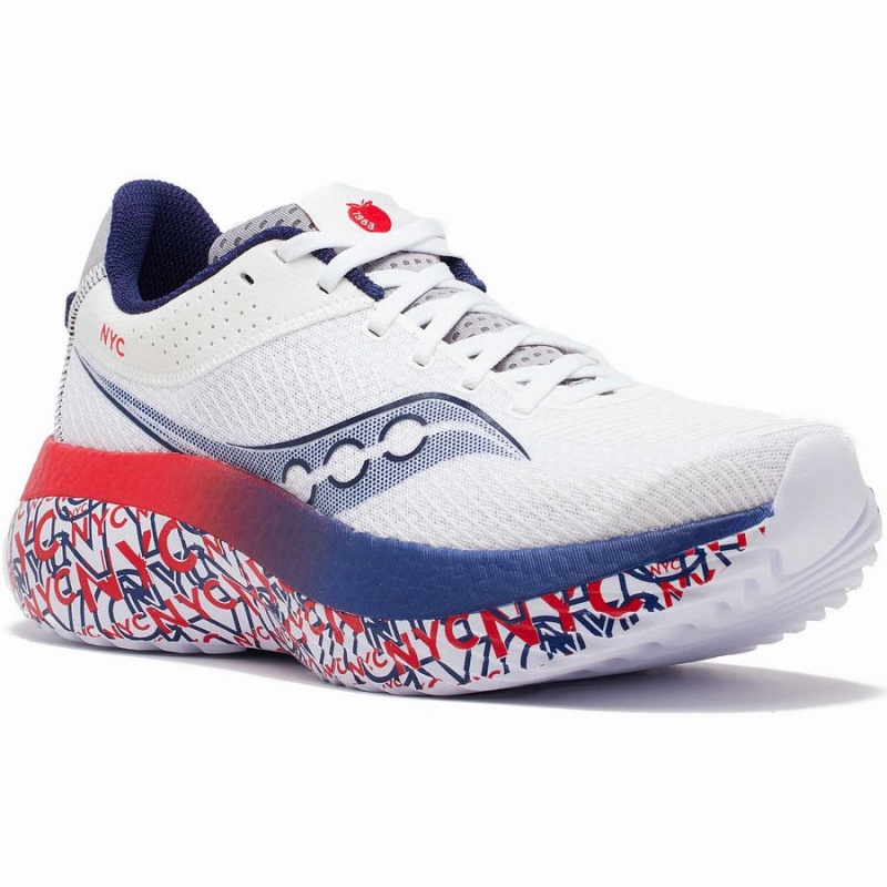 Blue / Navy Saucony NYC Kinvara Pro Men's Running Shoes | Malaysia S68129-G17