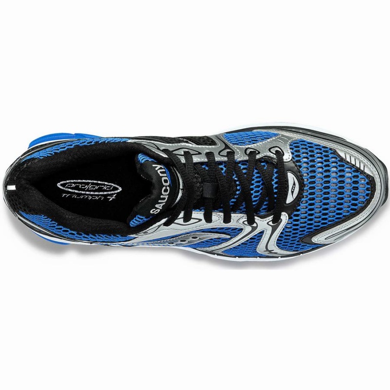 Blue / Silver Saucony ProGrid Triumph 4 Women's Sneakers | Malaysia S82357-U31