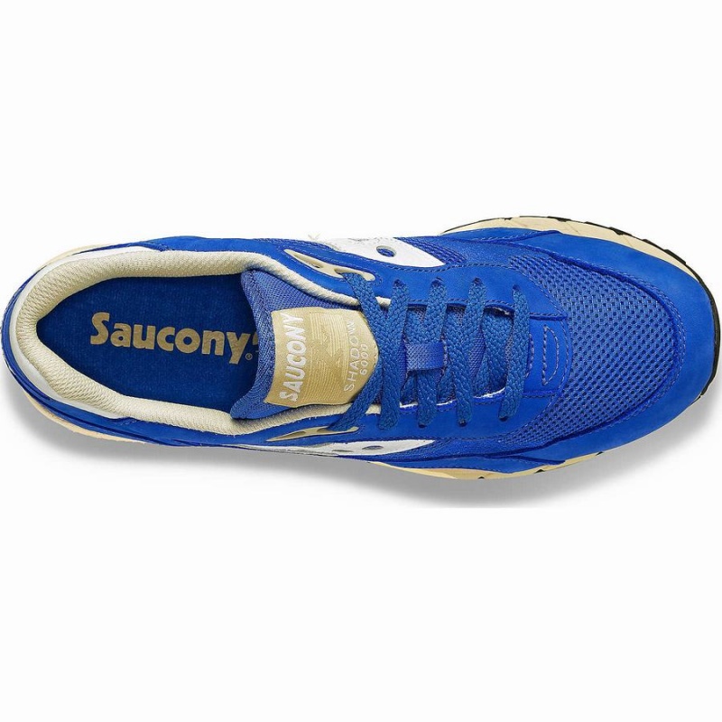 Blue / White Saucony Shadow 6000 Premium Women's Sneakers | Malaysia S80932-B61