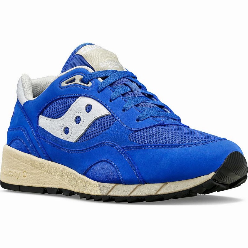 Blue / White Saucony Shadow 6000 Premium Women's Sneakers | Malaysia S80932-B61