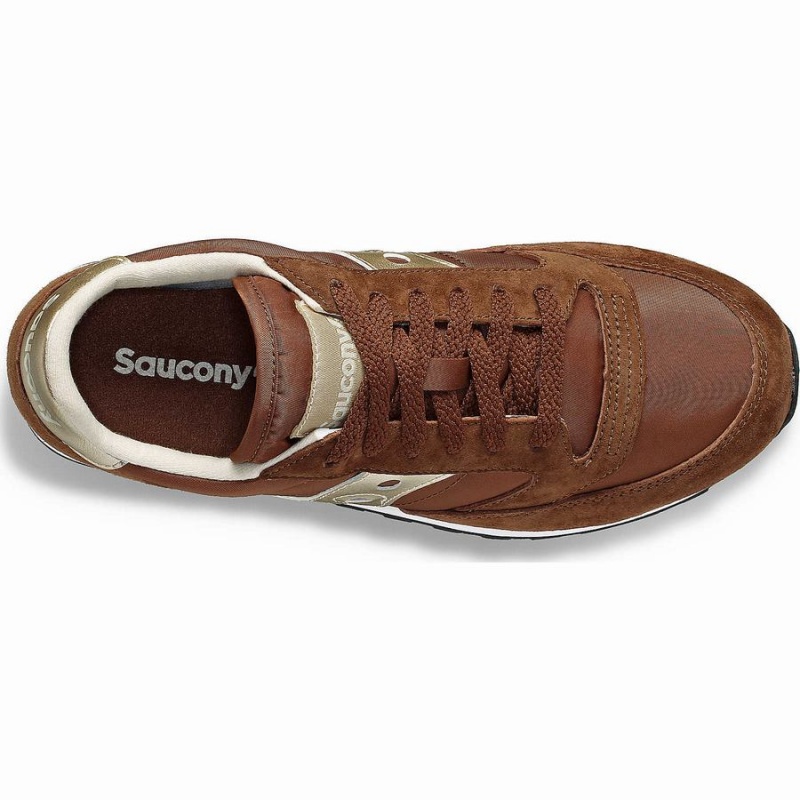 Brown Saucony Jazz Triple Women's Sneakers | Malaysia S16859-P10