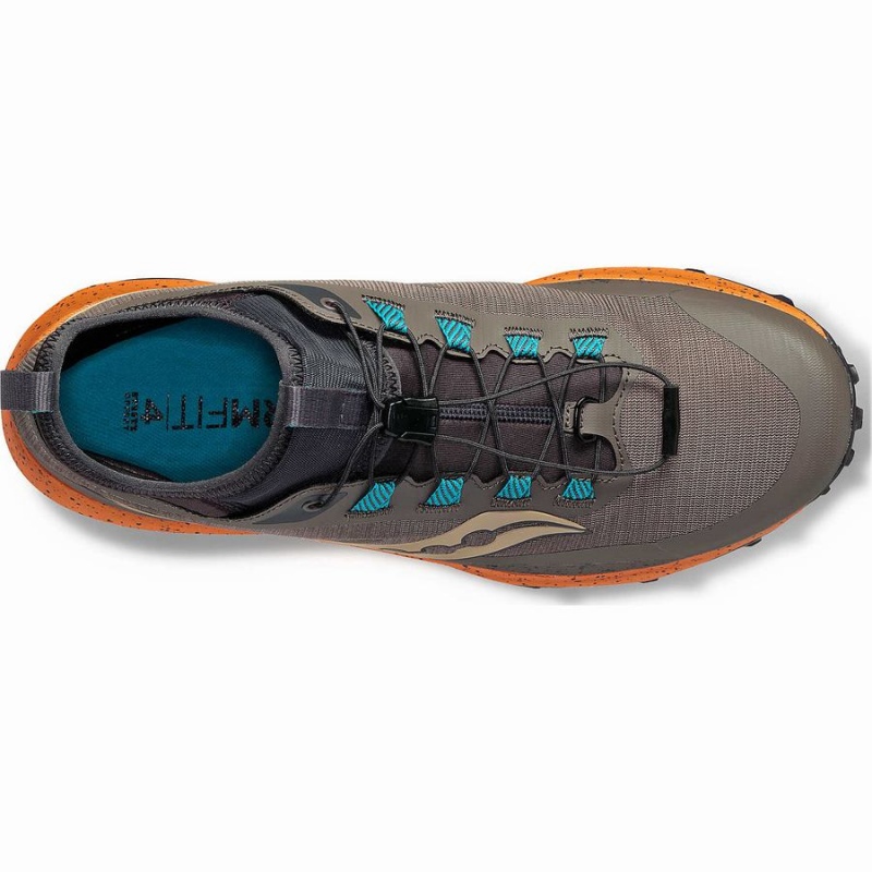 Brown Saucony Peregrine 13 ST Men's Trail Running Shoes | Malaysia S30427-R82