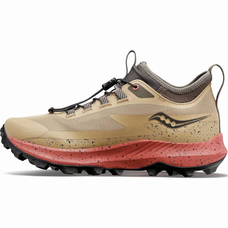 Brown Saucony Peregrine 13 ST Women's Trail Running Shoes | Malaysia S73650-E80