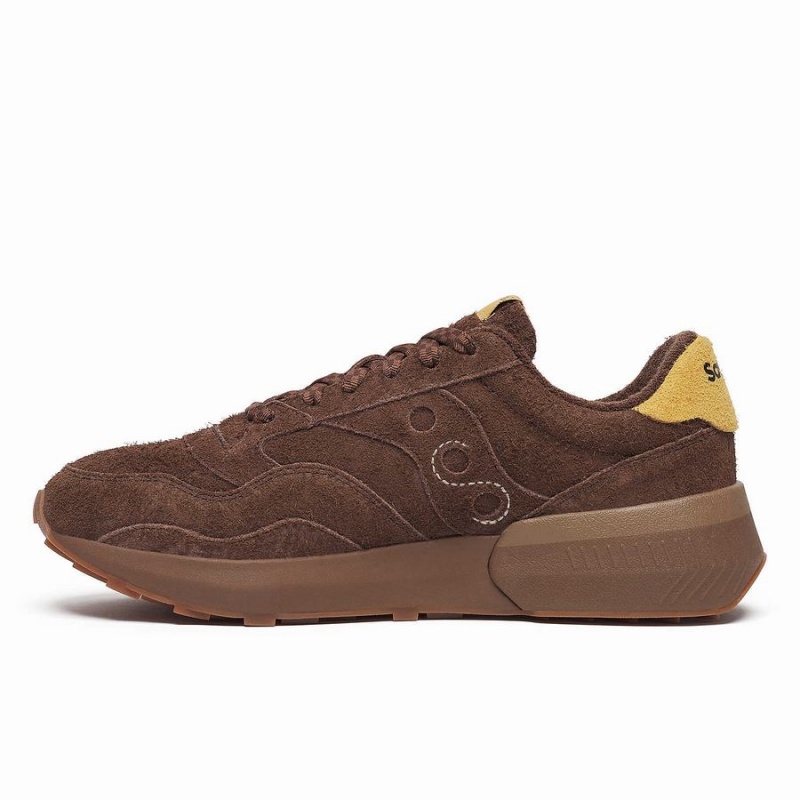 Brown Saucony X Universal Works Jazz NXT Men's Sneakers | Malaysia S51496-A90