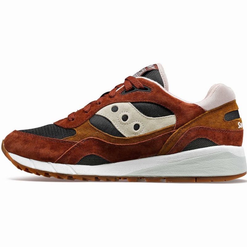 Brown / Black Saucony Shadow 6000 Men's Sneakers | Malaysia S78234-Z73