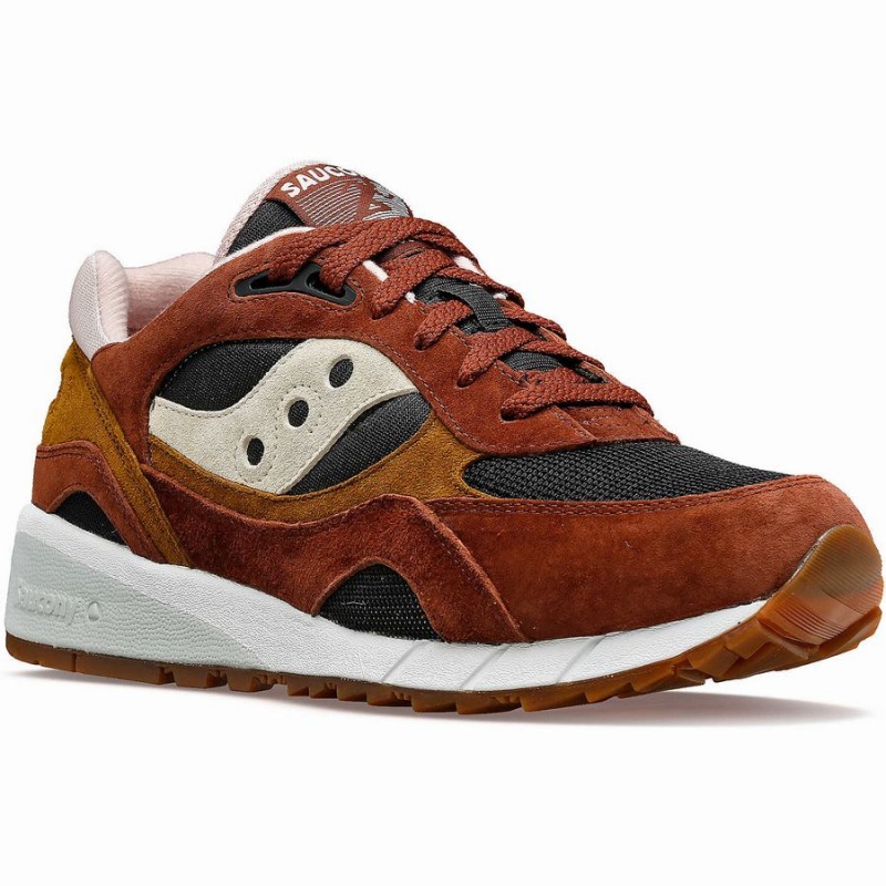 Brown / Black Saucony Shadow 6000 Men's Sneakers | Malaysia S78234-Z73