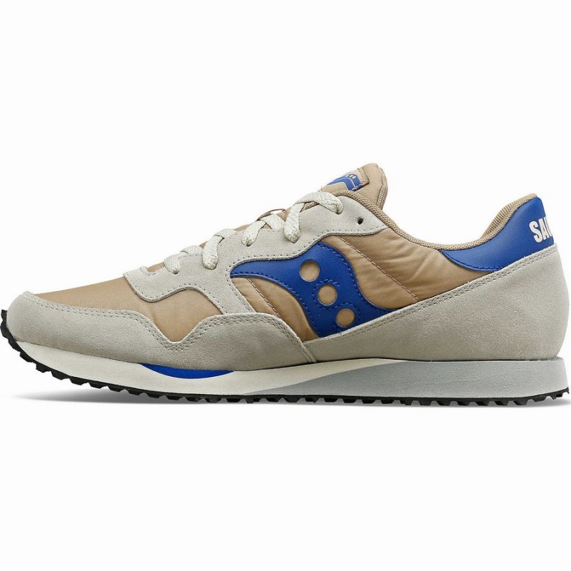 Brown / Blue Saucony DXN Trainer Men's Sneakers | Malaysia S47186-G60