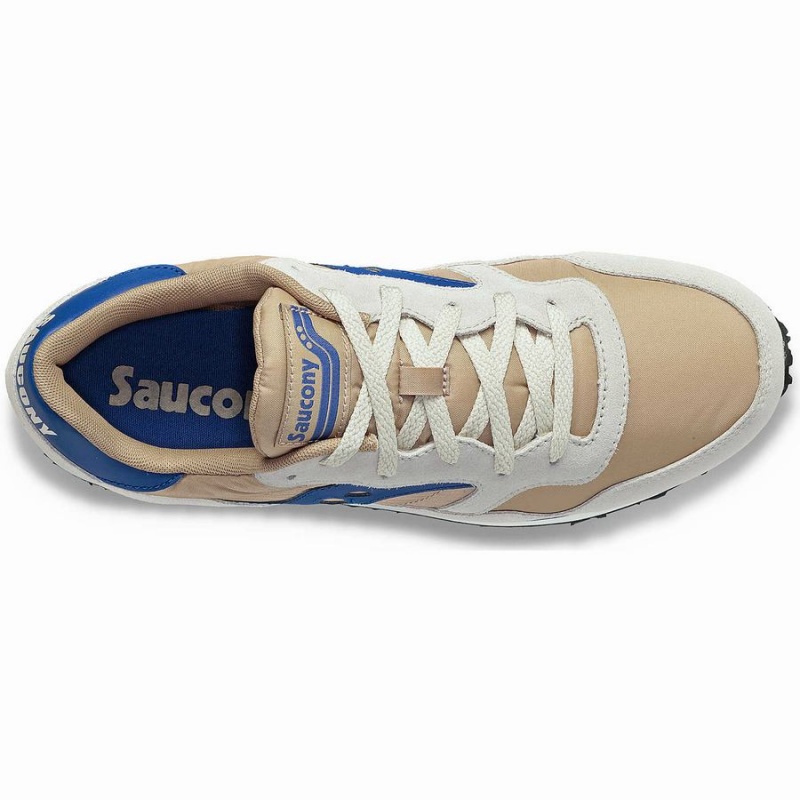 Brown / Blue Saucony DXN Trainer Men's Sneakers | Malaysia S47186-G60