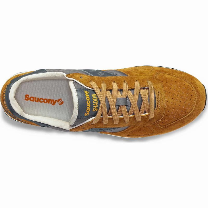 Brown / Grey Saucony Shadow Original Premium Men's Sneakers | Malaysia S70851-M37