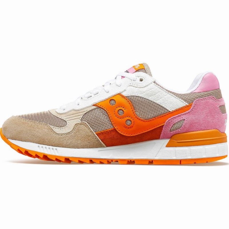 Brown / Orange Saucony Shadow 5000 Men's Sneakers | Malaysia S64501-Q17