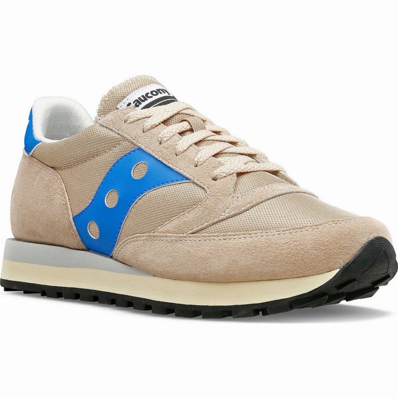 Brown / Royal Saucony Jazz 81 Men's Sneakers | Malaysia S81069-D23