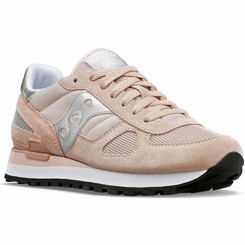 Brown / Silver Saucony Shadow Original Women's Sneakers | Malaysia S09362-P29