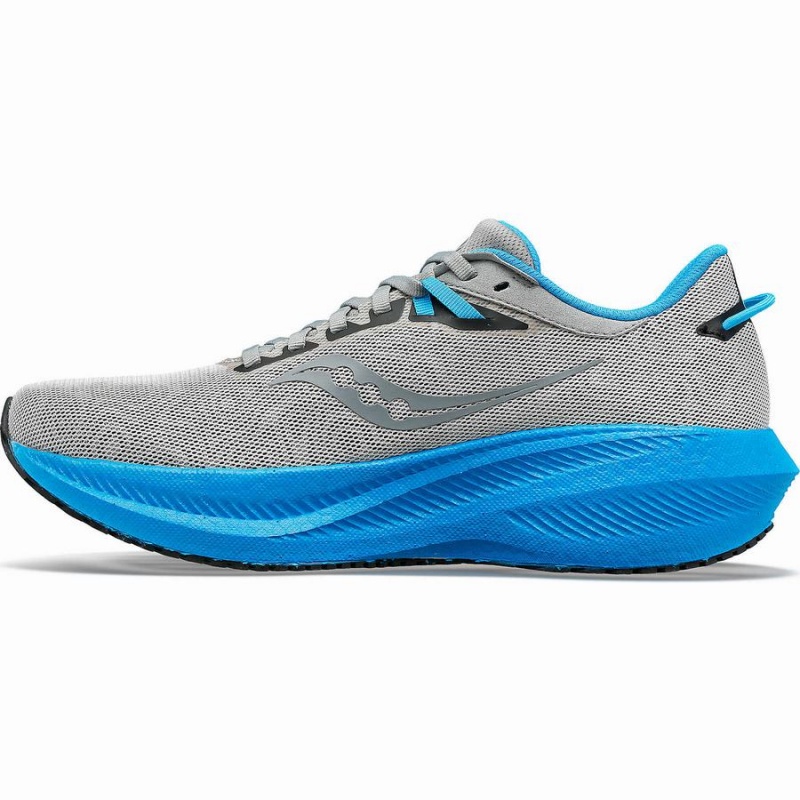 Bule Silver Saucony Triumph 21 Men's Running Shoes | Malaysia S14590-F24